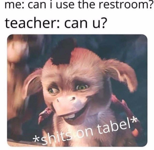 I go poo