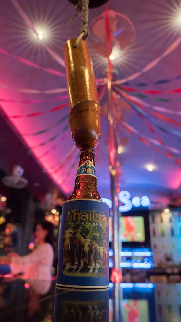 I got cock blocked at a beer bar in Thailand