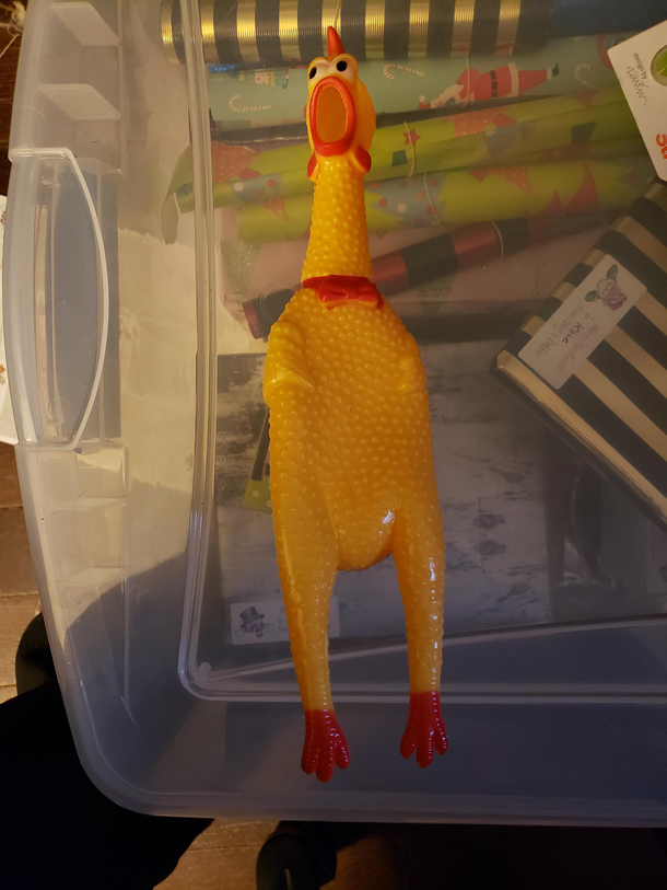 I got my  yr old father this as a gag gift When he opened it he got all embarrassed and immediately tucked it away Later I privately asked him why he got all weird about it and I found out that he was under the impression that it was a sex toy