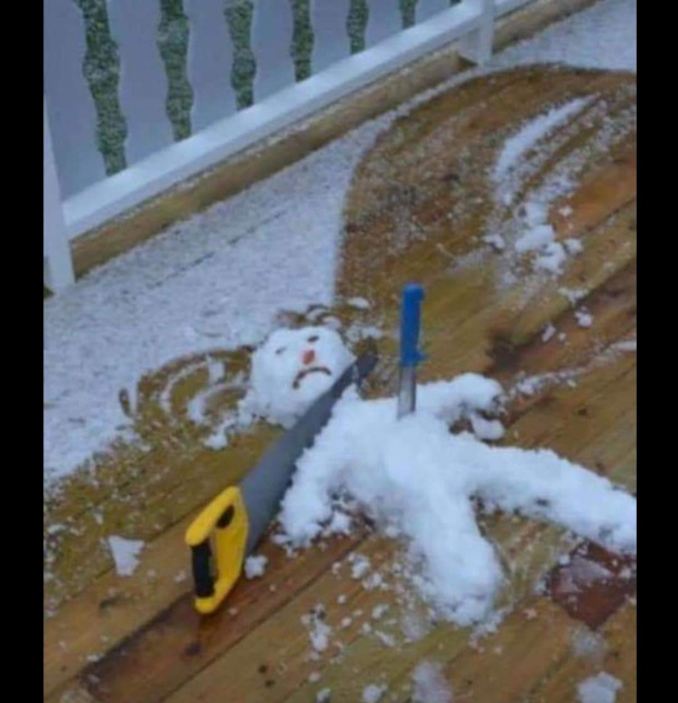 i got sendt this of a friend thin k he got enough of the snow