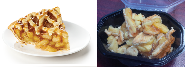I Got the Apple Pie from Swiss Chalet for Dessert