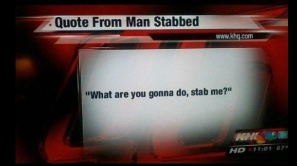 I guess he got his answer