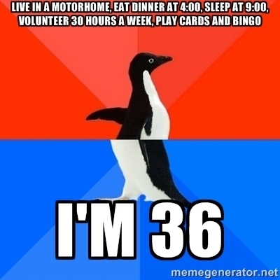 I guess Im  years to early
