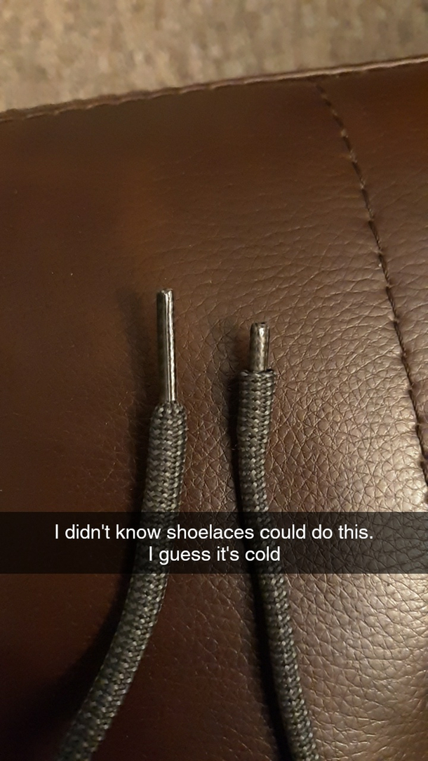 I guess its cold