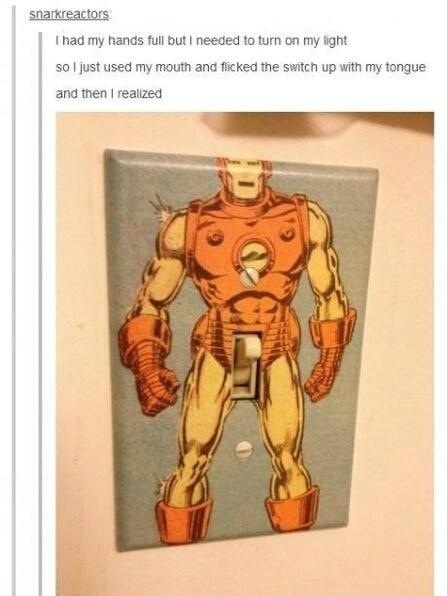 I guess you could say he was turned on