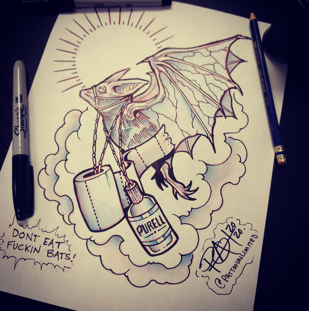 I had a lil fun drawing today