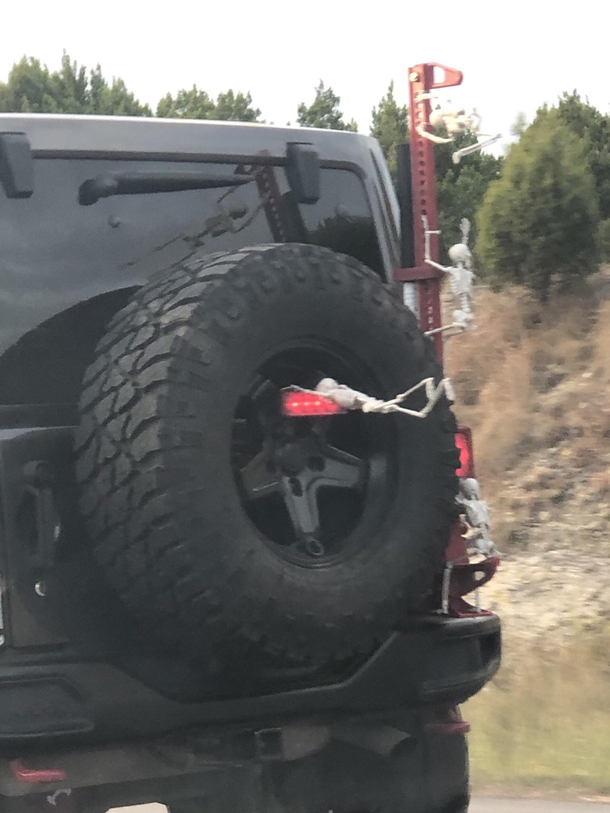 I had a very spooky drive home today