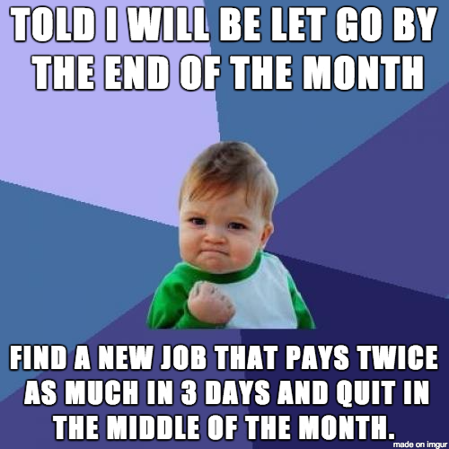 I had been working there for  years