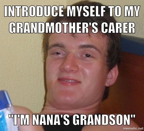 I had forgotten my own name