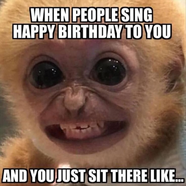I had my birthday yesterday and I can totally relate