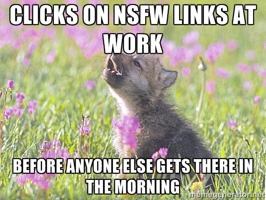 I had to be at work at am today