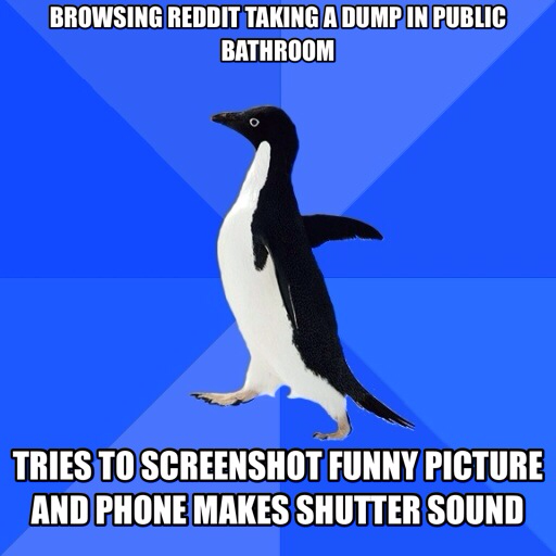 I had to wait  minutes for everyone to leave