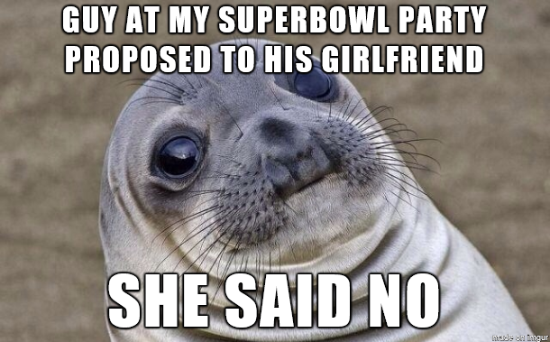 I had two Superbowl halftime shows