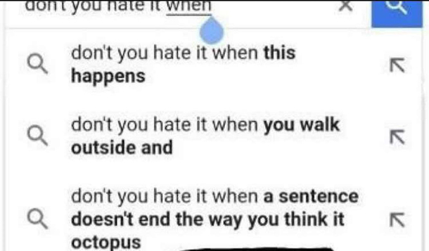 I hate it