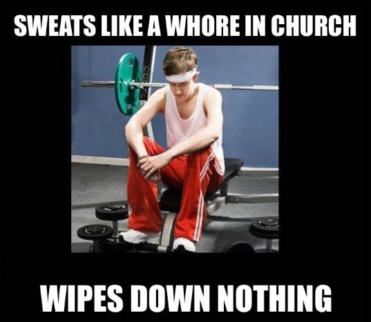 I hate January at the gym