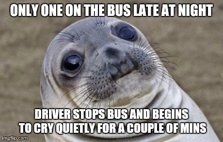 I hate public transportation
