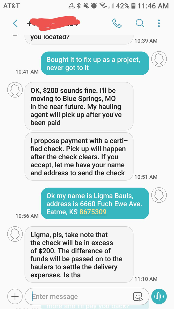 I hate scammers
