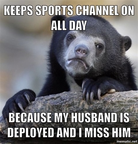 I hate sports and always complain when my husband is always watching it