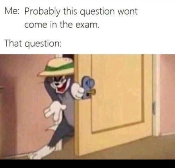 I hate that question