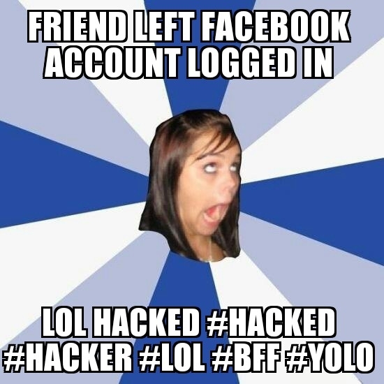 I hate these kind of people on Facebook