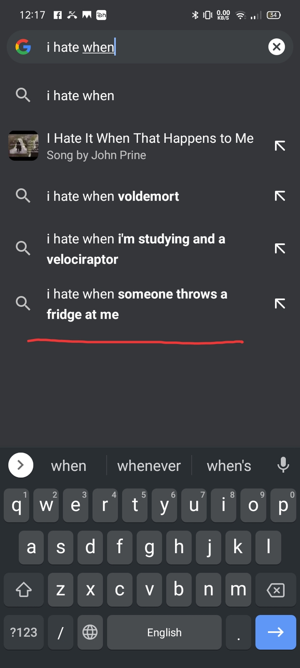 I hate when