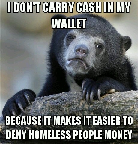 I have a hard time saying no to them