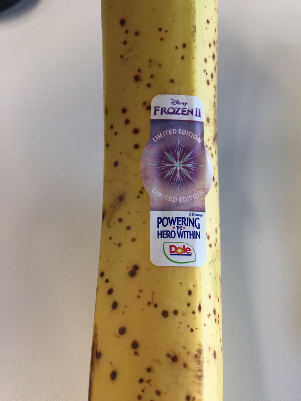 I have a Limited Edition Frozen  banana
