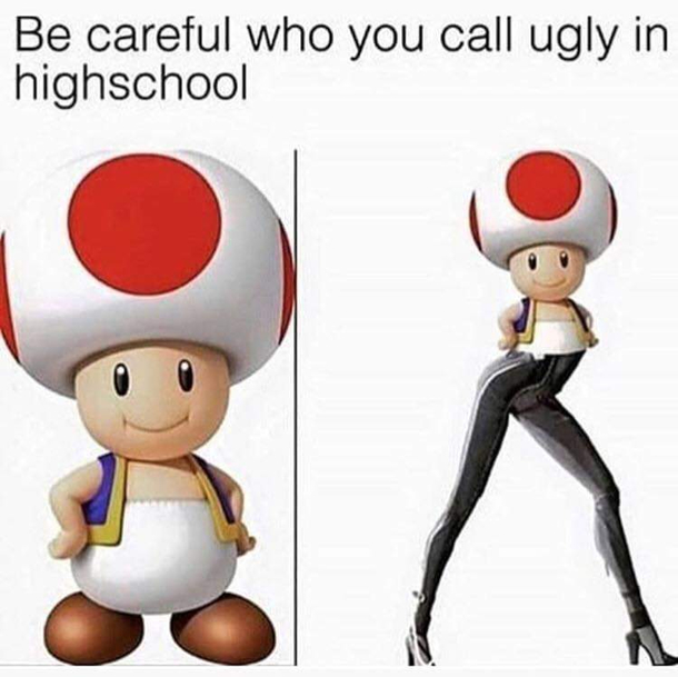 I have funny feelings for Toad now