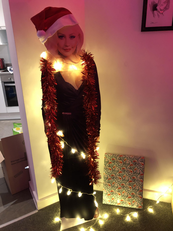 I have no Christmas Tree Christreena Aguilera
