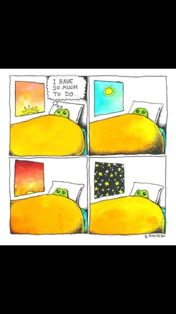 I have so much to do