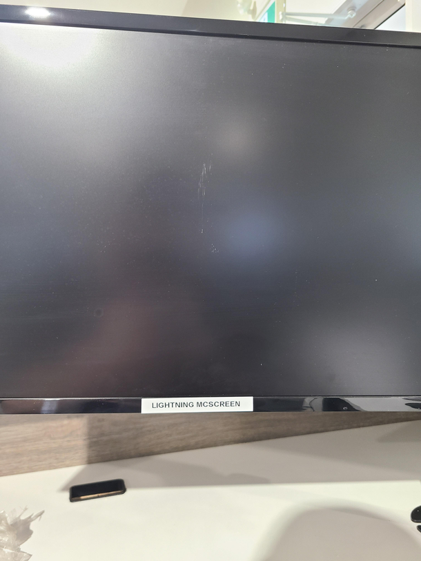 I hide labels around my office sometimes