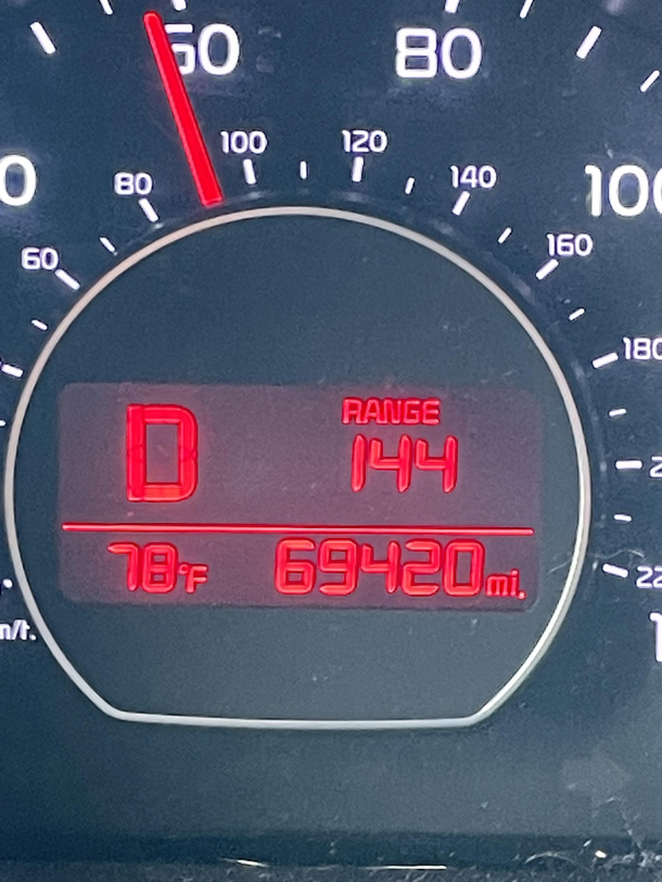 I hit an important milestone with my car today