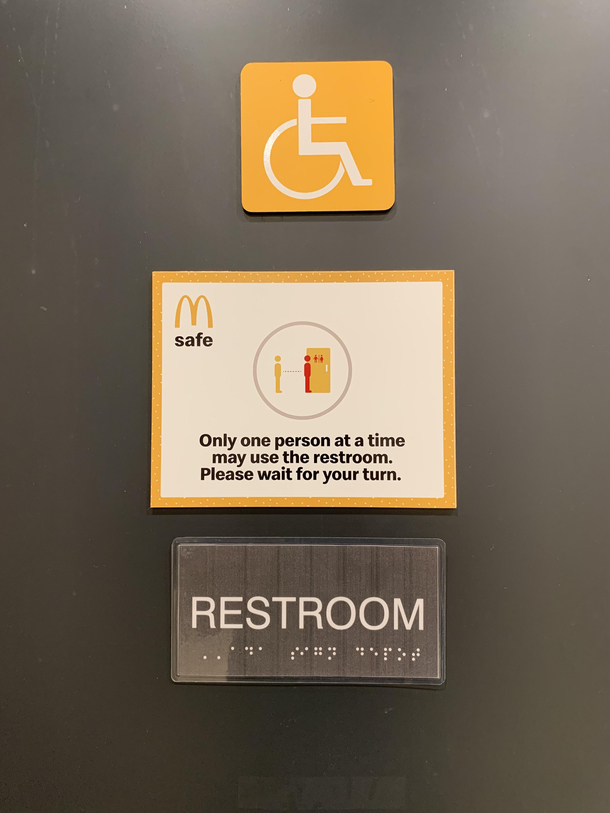 I hope blind customers can feel that printed braille