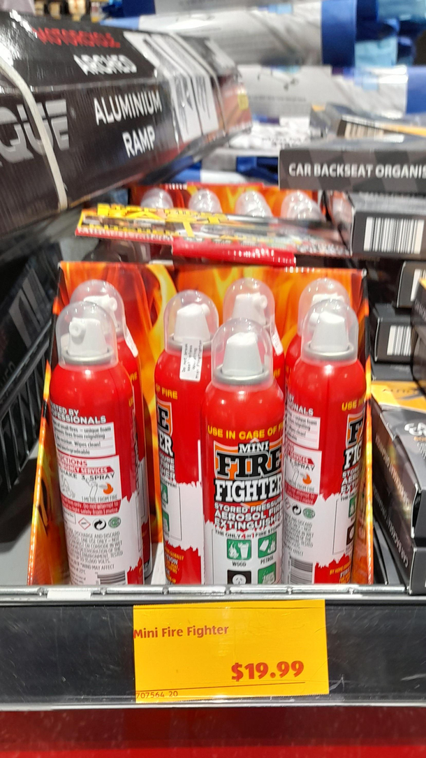 I hope they come with a mini firetruck