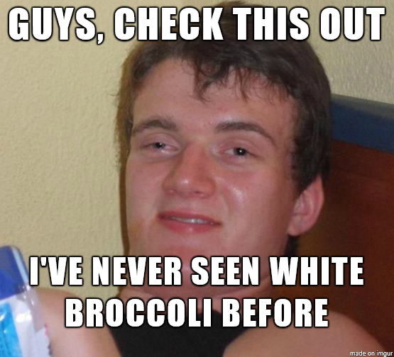 I immediately got looks from all over the room