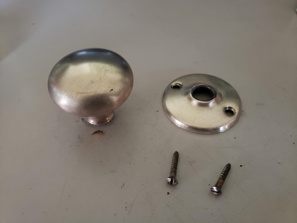 I just got done polishing my knob