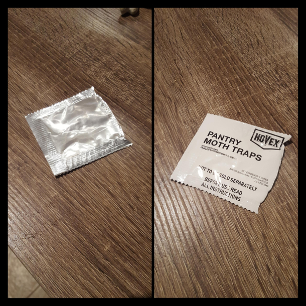 I just got home my wife is in our bedroom and I see this shit on the bench felt the rage of the gods grow within me then I turned it over