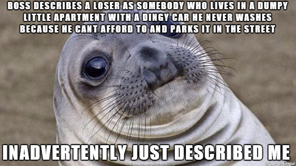 I just kind of chuckled agreed and then ended the conversation as soon as possible