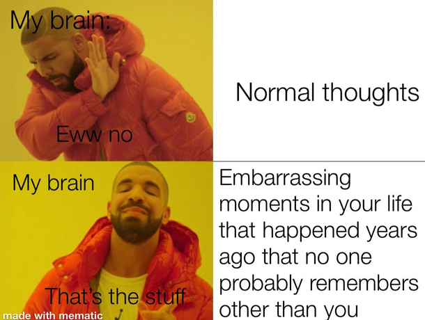 I just lay awake thinking these thoughts
