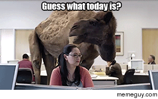 I just realized what today is