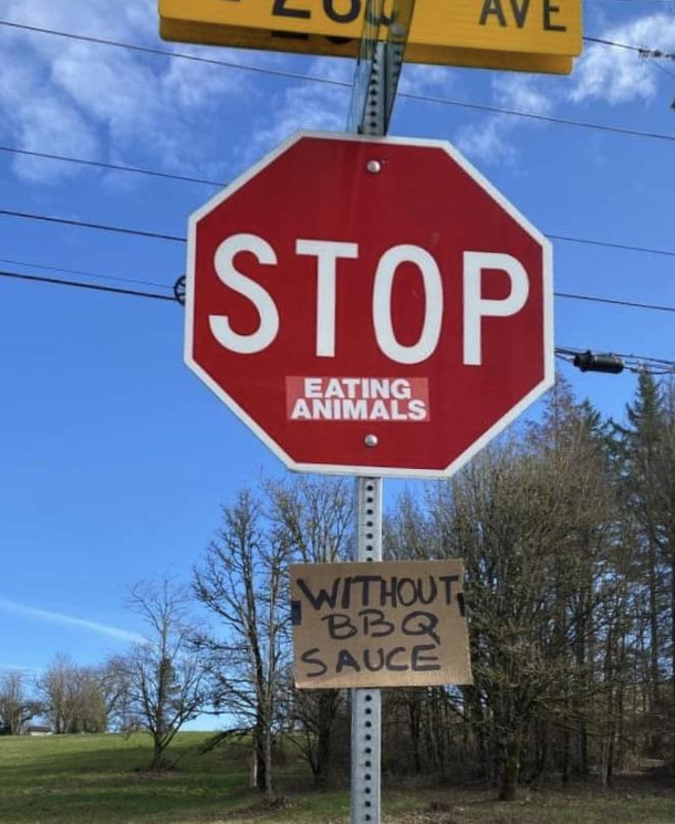 I just saw this on my morning run