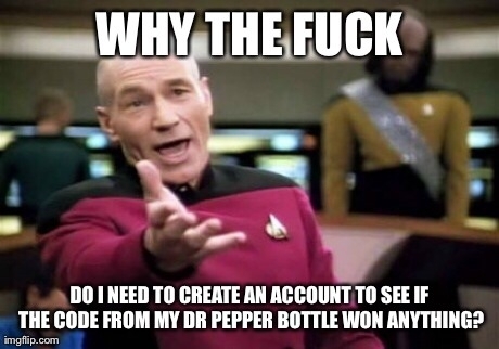 I just wanted to know if I won a free soda