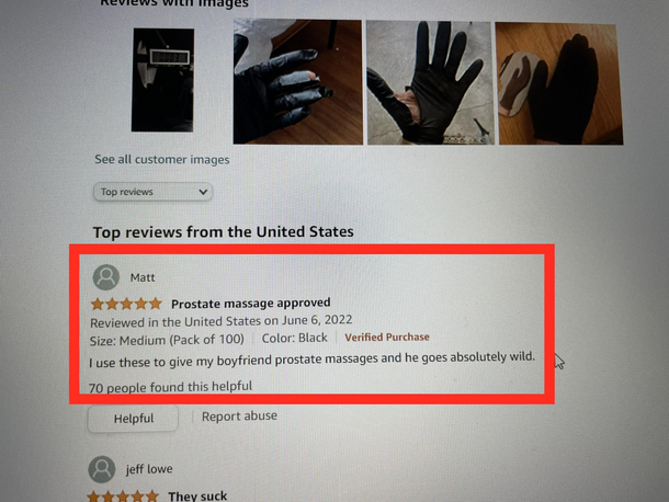 I just wanted to read the reviews 