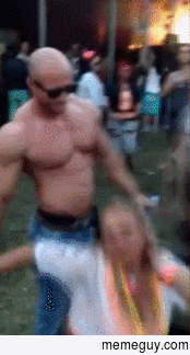 I just witnessed a man turn gay
