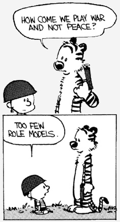 I knew Calvin and Hobbes was more than a silly strip Bill Watterson even refused syndication