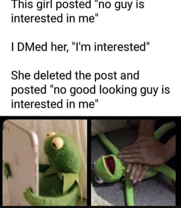 I knew it