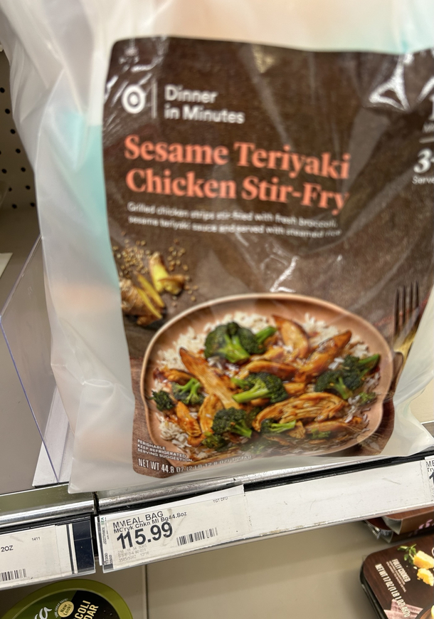 I knew things were getting expensive but gat dang thats a pricy meal
