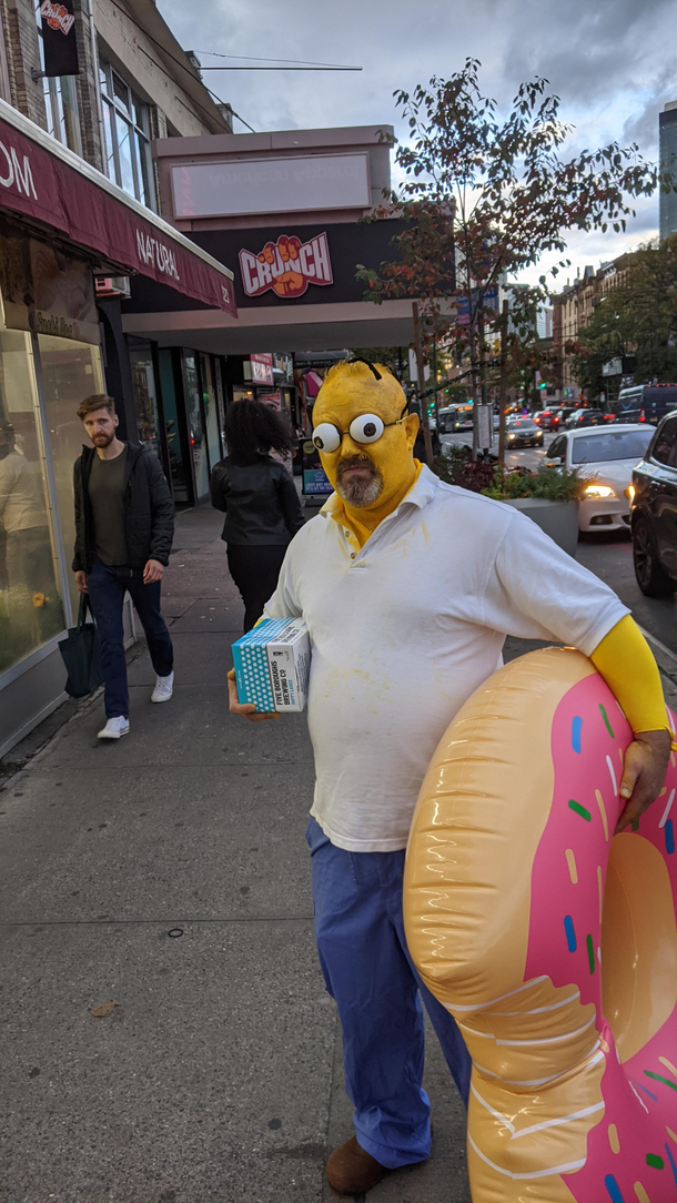 I know its late but this dude is the winner of Halloween