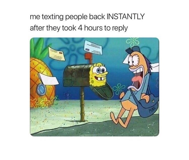 I know you seen my text
