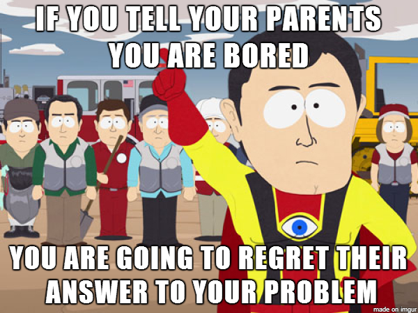 I learned this lesson early in life